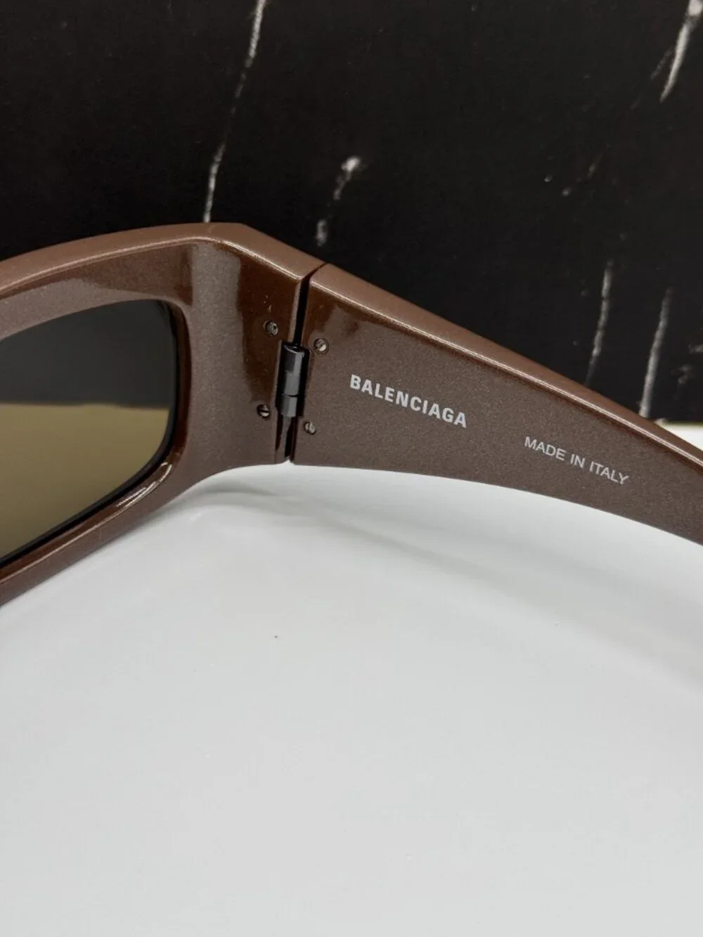NEW BALENCIAGA BB0291S 006 BROWN WOMEN SUNGLASSES BALENCIAGA EYEWEAR - Picture 8 of 9